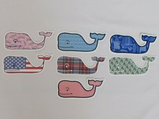 NEW VINEYARD VINES WHALE LOGO STICKERS, PICK A STICKER picture