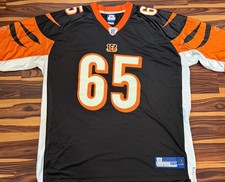 Bengals Jersey Sz 2XL XXL Mens NFL Cincinnati Football Reebok 65 Steinbach picture