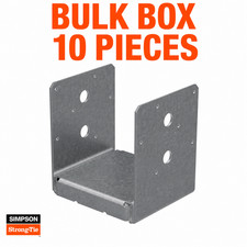 Simpson Strong-Tie 6 x 6 ADJUSTABLE POST BASE ZMAX ABU66Z Bulk 10pcs Box picture