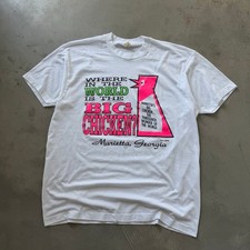 Vintage 80’s The Big Chicken KFC Promo Marietta Georgia Retro T-shirt Size XL picture