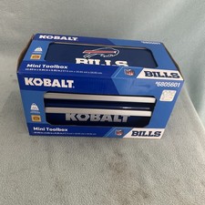 NEW Kobalt Buffalo Bills NFL Mini Toolbox Limited Edition Lowe's Exclusive NIB picture