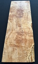 Pecky Maple Burl, Live Edge, 23 7/8” Long, 8 3/8” Wide, 1 1/2” Thick, Dry picture