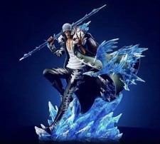 Kuzan 23cm One Piece Anime Resin Statue Ice Collectible Statue Figure picture