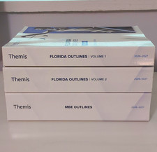 Themis Bar Review Florida Outlines Vol 1-2 & MBE Outlines 2026-2027 picture