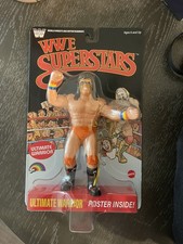 WWE LJN Superstars Ultimate Warrior Figure | 1980s Retro | Black Card | RARE picture