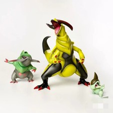 3pcs Pokémon Haxorus Anime Figures PVC Collectible Desk Toy Gift Set picture