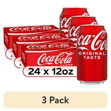 Coca-Cola Classic Soda Pop, 12 fl oz Cans, 72 Pack picture