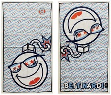 💣Extremely Rare Bettinardi RWB Chicago Sky Bomb Tour Limited Players Towel💣 picture