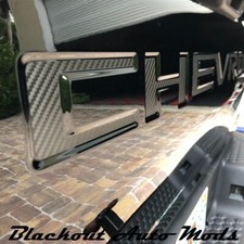 Carbon Fiber Tailgate Letter Decals For 2023-2026 Chevrolet Colorado picture