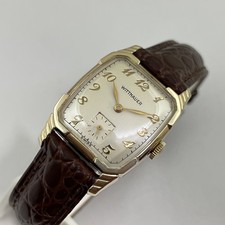 Vintage 1950’s Man’s WITTNAUER Stunning Off White Dial Fully Serviced & WARRANTY picture
