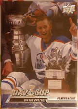 Wayne Gretzky 2022-23 Upper Deck Day With The Cup Flashbacks SSP Edmonton Oilers picture