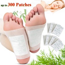 50-300pcs Foot Detox Patches Pads Toxins Deep Cleansing Herbal Organic Slimming picture