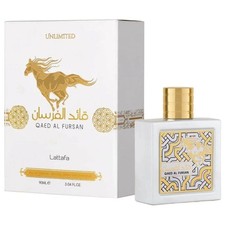 Qaed Al Fursan Unlimited by Lattafa perfume for unisex EDP 3.04 oz New in Box picture
