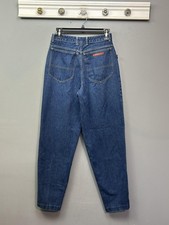 Vintage Sasson Jeans Juniors 9 Blue Medium Wash High Rise Mom 100% Cotton picture