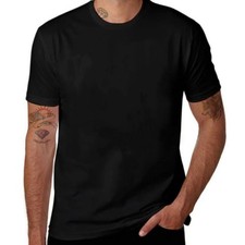 100% Cotton T-Shirt Unisex Men's Basic Plain Blank Crew Tee Tops Adult Shirts picture