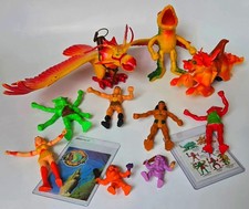 12pc 1982 Arco The Other World Action Figure Lot Froggacuda Kreena Kontory picture