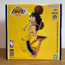 ONE PIECE x NBA Lakers Monkey D Luffy Figure Banpresto Japan Limited picture
