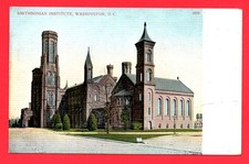 Smithsonian Institute Washington D. C. 1900's Postcard picture