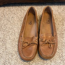 Abeo B.I.O. System Brown Leather Moccasins Size: 7.5Narrow M picture