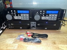 Gem Sound  CD-70 Mountable Dual CD Player DJ Equip. - Open/unused picture