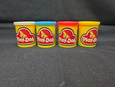 4 Vintage 1984 Play Doh Play-Doh Modeling Clay Container Kenner - W/ Play-Doh picture