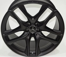 21” MERCEDES G63 GENUINE FACTORY OEM RIM WHEEL AMG Satin Black A4634011900 picture