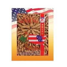 Hsu's SKU 0135-8 Half Short Small 2 Wisconsin American Ginseng Roots 8 Oz Tea picture