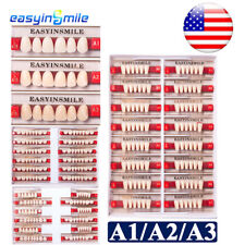 84/96pc Dental Teeth Set Acrylic Resin Denture Teeth Full Upper/Lower A1/A2/A3 picture
