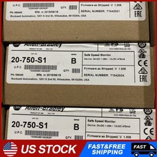 New Factory Sealed AB 20-750-S1 Safe Speed Monitor AB 20750S1 Surplus picture