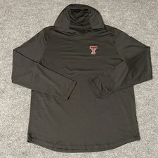 Texas Tech Red Raiders Cutter & Buck Coastline Hooded Shirt Mens Large NWOT picture
