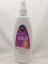 BEST CHOICE - Spray On Detangler 10 oz new picture