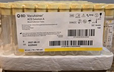 10mL Yellow Top Tubes box of 100 364606 picture