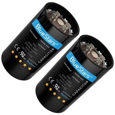 2 Packs 540-648 uf/MFD 110-125 VAC Volt Run Round Start Capacitor ±20% Part -... picture