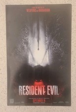 Zach Cregger Resident Evil (2026)  NMINT Original Advance Movie Poster 11x17  picture