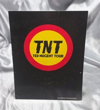 1978 TNT TED NUGENT TOUR PROGRAM BOOK WITH STICKER INCLUDED picture