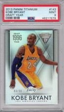 2013 Panini Titanium Draft Year #143 Kobe Bryant /96 PSA 9 picture