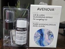Avenova Lid & Lash Cleansing Spray 20ml pure hypochlorous fast shipping.. picture
