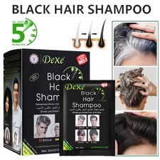 10-100PCS Dexe Instant Hair Dye Black Hair Shampoo 5 Minutes Hair Coloring Dye picture