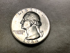 1964-D Washington Quarter Uncirculated Beautiful Coin As Pictured $15.99 picture