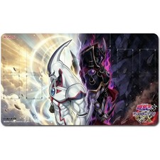 Yu-Gi-Oh Playmat - Elemental HERO Neos Dark Split TCG CCG Trading Card Game Mat picture