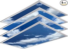 2x4 LED Flat Panel Light 4-Pack 8750LM 30-72W 3000-6500K Dimmable 48x24 picture
