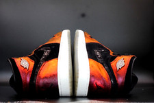 Air Jordan 1 Retro Metallics Limited Ed. Custom SAMPLE 1-of-1  Black Friday SALE picture