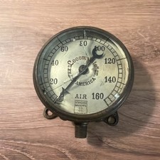 Antique Locomobile Co of America Air Pressure Gauge Standard Gauge Co Syracuse picture