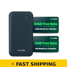 GlocalMe UPP 4G Portable WiFi Hotspot - 72GB Data, Connect 8 Devices picture