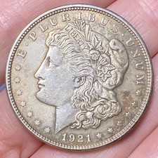 1921-S Morgan Silver Dollar San Francisco Mint Circulated Business picture