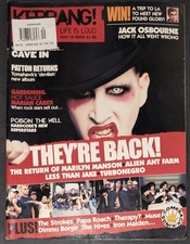 Kerrang Magazine May 2003 Marilyn Manson Tomahawk Mike Patton Papa Roach Strokes picture