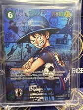 Monkey D.Luffy Alt Art Samurai OP13SEC✨One Piece Promotional ProxyFoil✨ picture