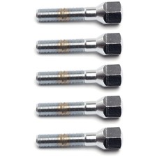 H&R 1457011 5 x Ferrari Type Tapered Seat Wheel Lug Bolts 14 x 1.5 x 70 mm Set picture