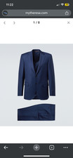 Canali 100% Wool suit 7R 410 Navy. SIZE; 50 7 R  PANTS- 40 picture