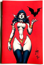 VAMPIRELLA #4 JORDAN NOIR EXCLUSIVE NEGATIVE SPACE VIRGIN VARIANT DYNAMITE NM picture